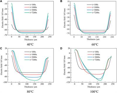 Space Charge Dynamics in Epoxy Resins Under the Influence of a Long-Term High Electric Field at Various Temperatures